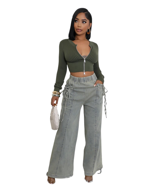 Wide Leg Belle Pants